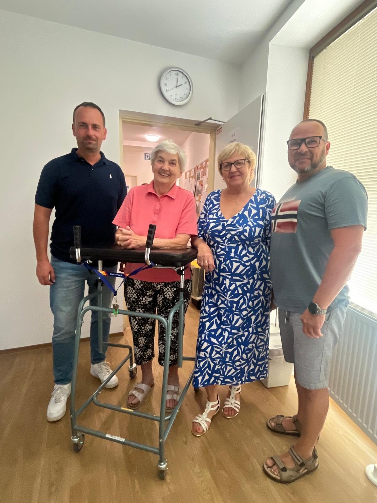 starosta a vicestarostka v zariadení pre seniorov