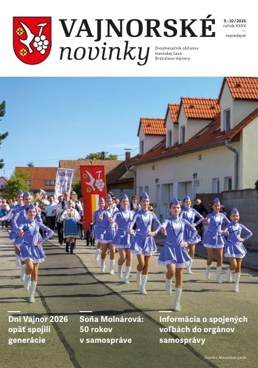 Vajnorské novinky - október